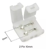 2 pin 10mm clip connector